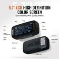 thumbnail image 6 of Professional Air Quality Tester for CO2, Formaldehyde, TVOC, PM2.5 PM10 PM1.0, Temperature & Humidity, 9-in-1 Meter with Alarm Thresholds, 6 of 10