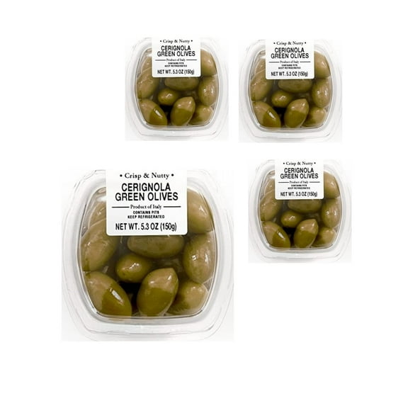Fresh Pack Cerignola Green Olives (4 Pack)