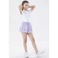 thumbnail image 4 of Girls Flowy Shorts,Spandex Liner 2-in-1 Youth Butterfly Skirts for Fitness, Running, Sports, 4 of 5
