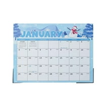 Moocorvic 2026-2027 Magnetic Calendar for Refrigerator, January 2026 to June 2027 18 Months Calendar Planner for Home