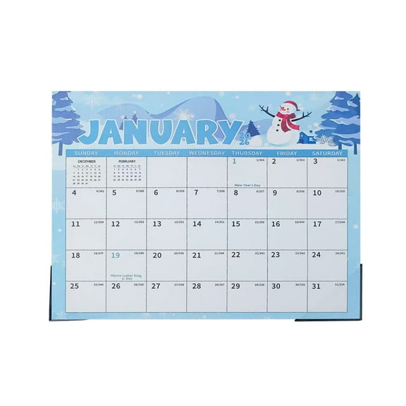 2026-2027 Magnetic Fridge Calendar From January 2026 To Junes 2027for Personals And Organization Holiday Style