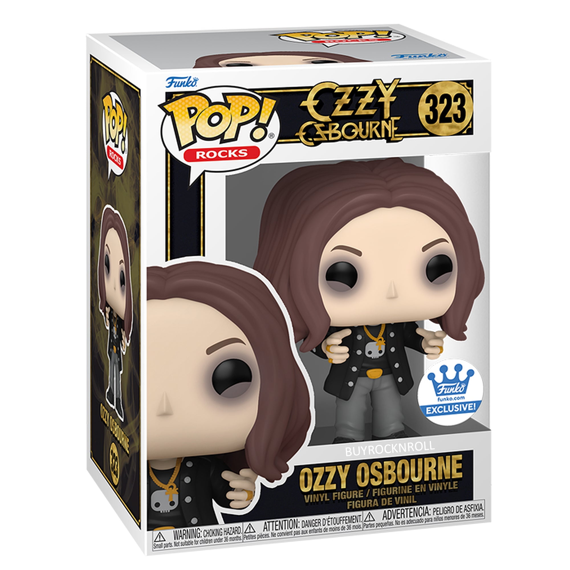 Funko Pop! Rocks Ozzy Osbourne #356 Vinyl Figure with Microphone