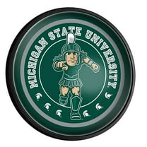 Michigan State Spartans 18'' x 18'' Mascot Slimline Illuminated Wall Sign