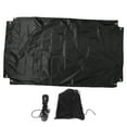 thumbnail image 6 of IDEANATEGRATE Truck Owners Pickup Truck Bed Cover with from Harsh Weather 1Set 84.2X48.0X5.1in, 6 of 8