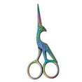 thumbnail image 3 of Rongfmy Crane Design Stainless Steel Sewing Embroidery Scissors Cutter Colorful, 3 of 9