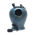 thumbnail image 2 of Foreside Home & Garden Blue Verdigris Bird Indoor Water Fountain with LED Light and Pump, 2 of 2