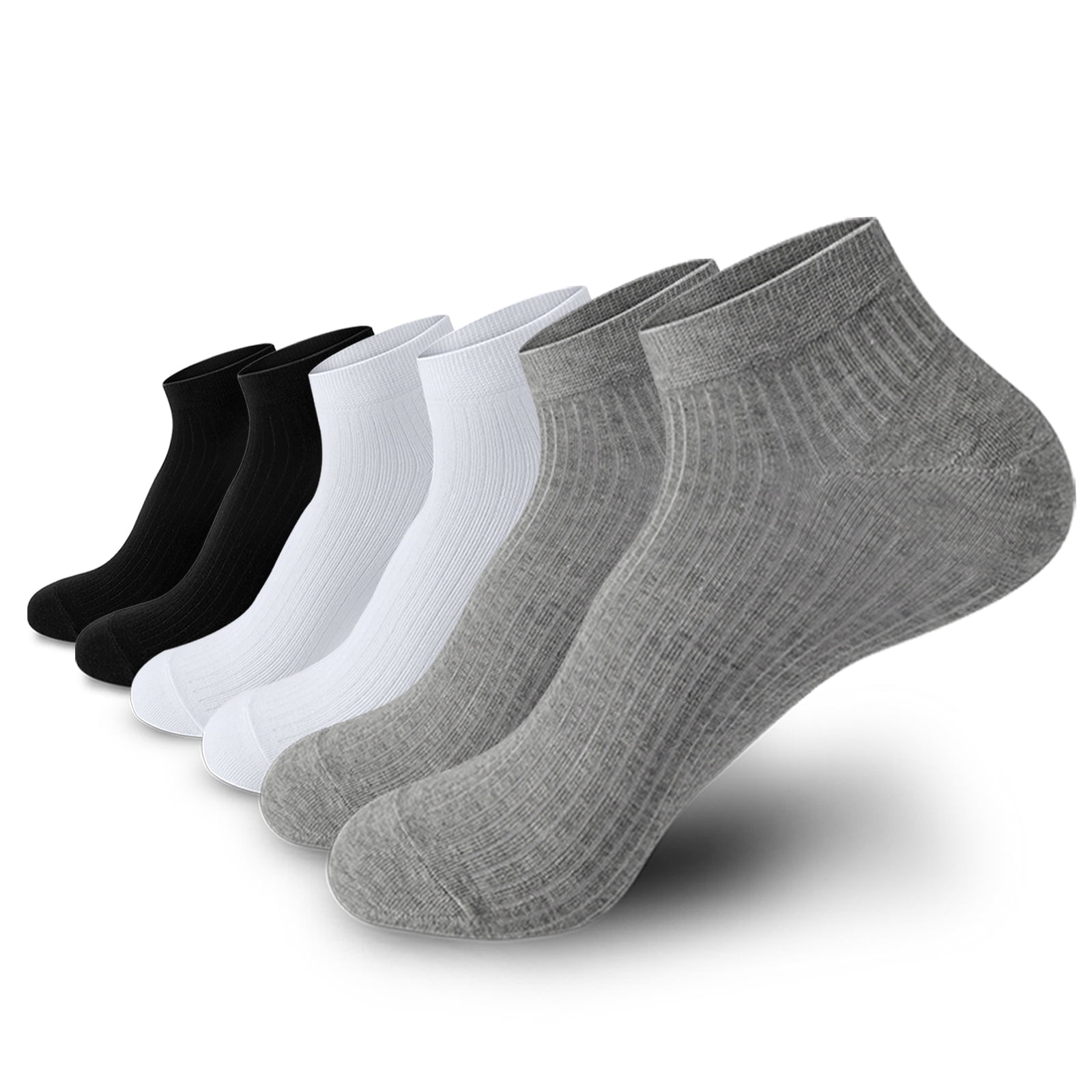 NovForth Men's Ankle Socks Breathable Low Cut Sports Socks, Women's ...