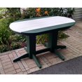 thumbnail image 1 of A &amp; L Furniture Poly 60 x 33 in. Oval Outdoor Dining Table, 1 of 2