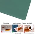 thumbnail image 3 of Manteles individuales de cuero,Manteles antideslizantes,Resistente al calor para decoración de mesa de comedor, 3 of 5