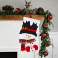 thumbnail image 2 of Christmas Stocking Gift Bag - 17.7 in Santa Claus Candy Stockings for Kids, Toys, Snacks, or Holiday Gift Decoration, 2 of 5
