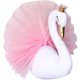 thumbnail image 1 of 3d oro corona cisne cabeza gasa vestido pared arte colgante JAMW Sencillez, 1 of 3