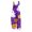 Dark Purple, variant on Womens Halloween Overalls Pumpkin Spiderweb Sleeveless Backless Horror Overalls Bat Skeleton Halter Funny Jumpsuits, 4XL