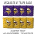 thumbnail image 5 of YouTheFan NFL Minnesota Vikings 2' x 3' Cornhole Game, 5 of 6