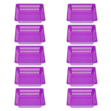 

NUOLUX 10PCS Coin Baskets for Game Center Game Coin Storage Baskets Sundries Organizer