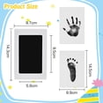 thumbnail image 2 of YISITIAN Inkless Baby Handprint Kit, Complete Hand and Footprint Keepsake Set with Cards and Pads, Safe Non-Toxic Memory Creation for Newborns, Infants, and Family Pets AZ1014-4475, 2 of 7