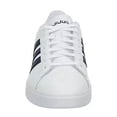 thumbnail image 4 of Adi-das Men's Size 10.5 Grand Court 2.0 Athletic Shoes White Navy Casual Sneakers, 4 of 6