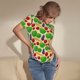 thumbnail image 3 of Fotbe Vegetable Body de Mujer con Cuello Redondo y Mangas Cortas, Sin Mangas Ajustado, Suave, Cómodo y Básico-Medium, 3 of 7