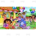 thumbnail image 1 of Fondos de fotografía personalizados de mono Dora, The Explorer, Brave Girls, Safari, fiesta de cumpleaños, pancarta de estudio fotográfico, 1 of 4