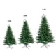 thumbnail image 3 of Pequeño árbol de navidad artificial preiluminado de lujo para exhibición de días festivos, 3 of 3