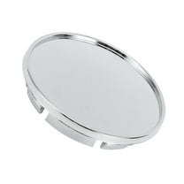 Wheel Hub Center Caps for Volkswagen Golf 15-21 65mm 2.56"OD Chrome Silver Tone Front and Rear Wheels