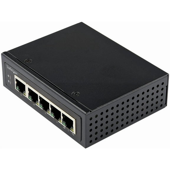 StarTech Industrial 5 Port Gigabit PoE Unmanaged Switch IP-30 IESC1G50UP