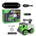 thumbnail image 4 of Jyeity Remote Control Cars For Boys 6-8 Children's Screw Assembly Vehicle Kit With Garbage Truck Building Kit for Kids boys girls Age 3 4 5 6 8-12 Birthday Christmas Gifts green, 4 of 4