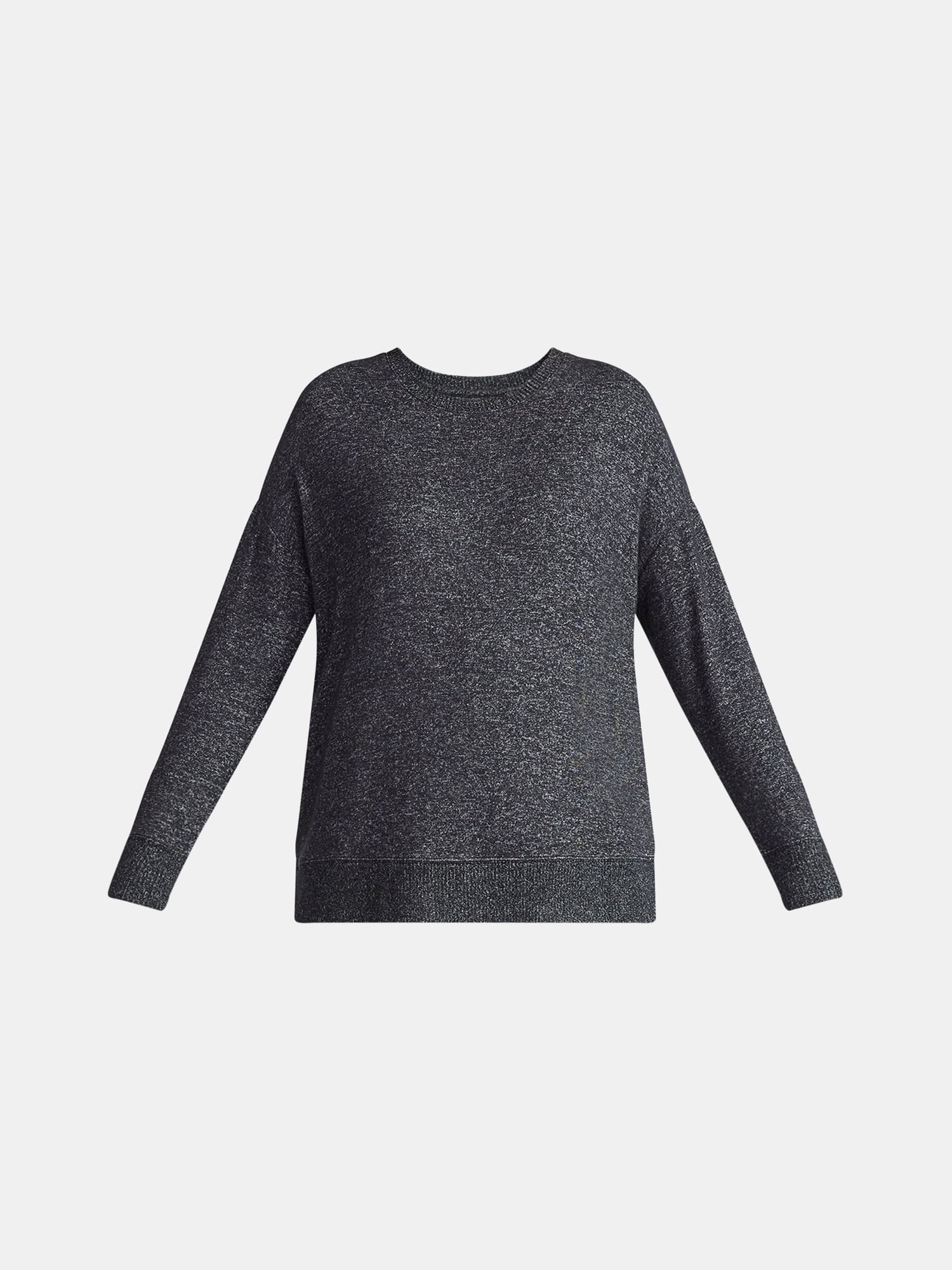 Time and Tru Women's Hacci Knit Tee with Long Sleeves, Sizes XS-XXXL