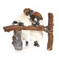 thumbnail image 1 of Leaning On Fence Sheep Figurine, 1 of 1