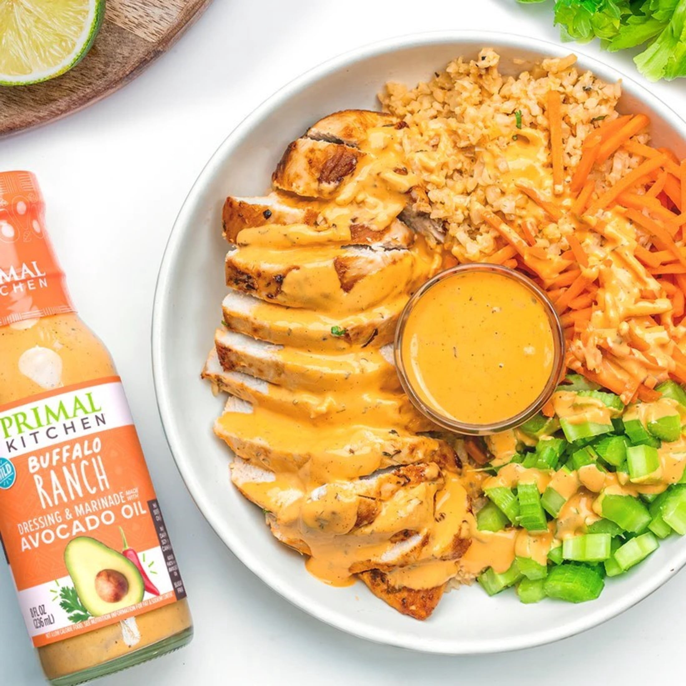 primal kitchen ranch dressing & Marinade Same-Day Delivery or Pickup This is an original primal kitchen ranch dressing Primal Kitchen Buffalo Ranch Dressing,