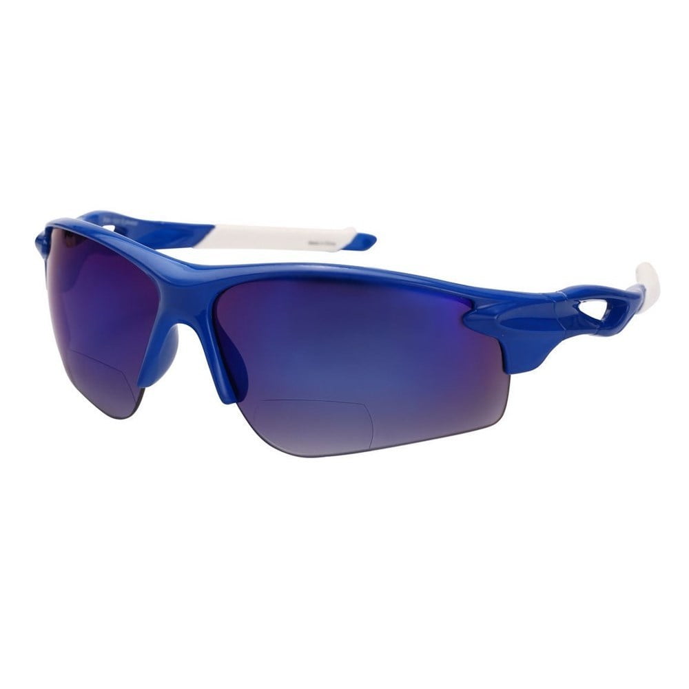 "The Athlete" Polarized Lightweight Sport Wrap Bifocal Sunglasses