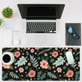 thumbnail image 2 of Flowers and Leaves Gaming Mouse Pad,Large Non-Slip Thick Stitched Edge Mouse Mat for Home Office Gaming Keyboard Desk Pad (35.4 x 15.7 Inches), 2 of 6