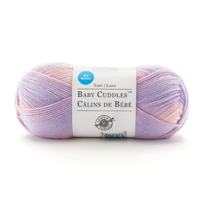 Loops & Threads Gumdrop Baby Cuddles Yarn - Light Weight Yarn for Knitting, Crochet, Weaving, Arts & Crafts, 15 Pack
