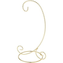 Bard's Twisted Gold-toned Ornament Stand, Medium, 9.5" H x 5.5" W x 5.5" D, Pack of 3