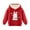 Red, variant on Hwmodou Girls Hoodies Child Lined Hooded Sweatshirt Thickened Warm Top Thermal Leisure Comfy Top,2-12Y