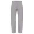 thumbnail image 5 of Taqqpue Mens Pants Casual Solid Color Pajama Pants Loose Fit Sleep Lounge Bottoms Soft Comfy Long Trouser Straight Wide Leg Pant Sleepwear with Pockets, 5 of 7