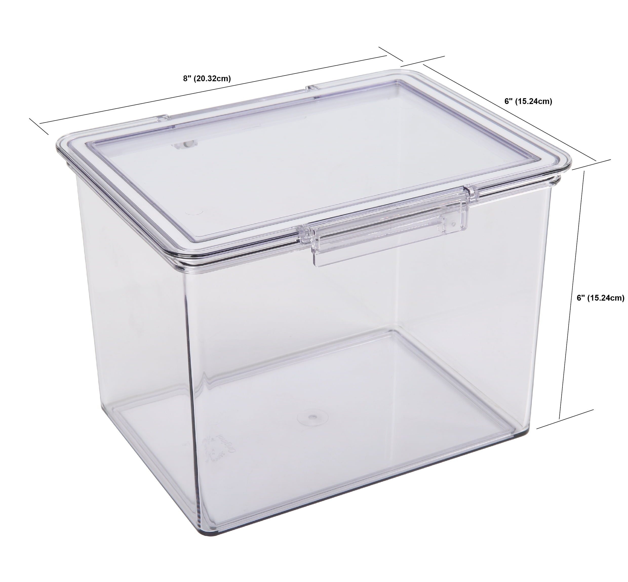 The Home Edit XL Canister, Plastic Food Storage Container, Clear
