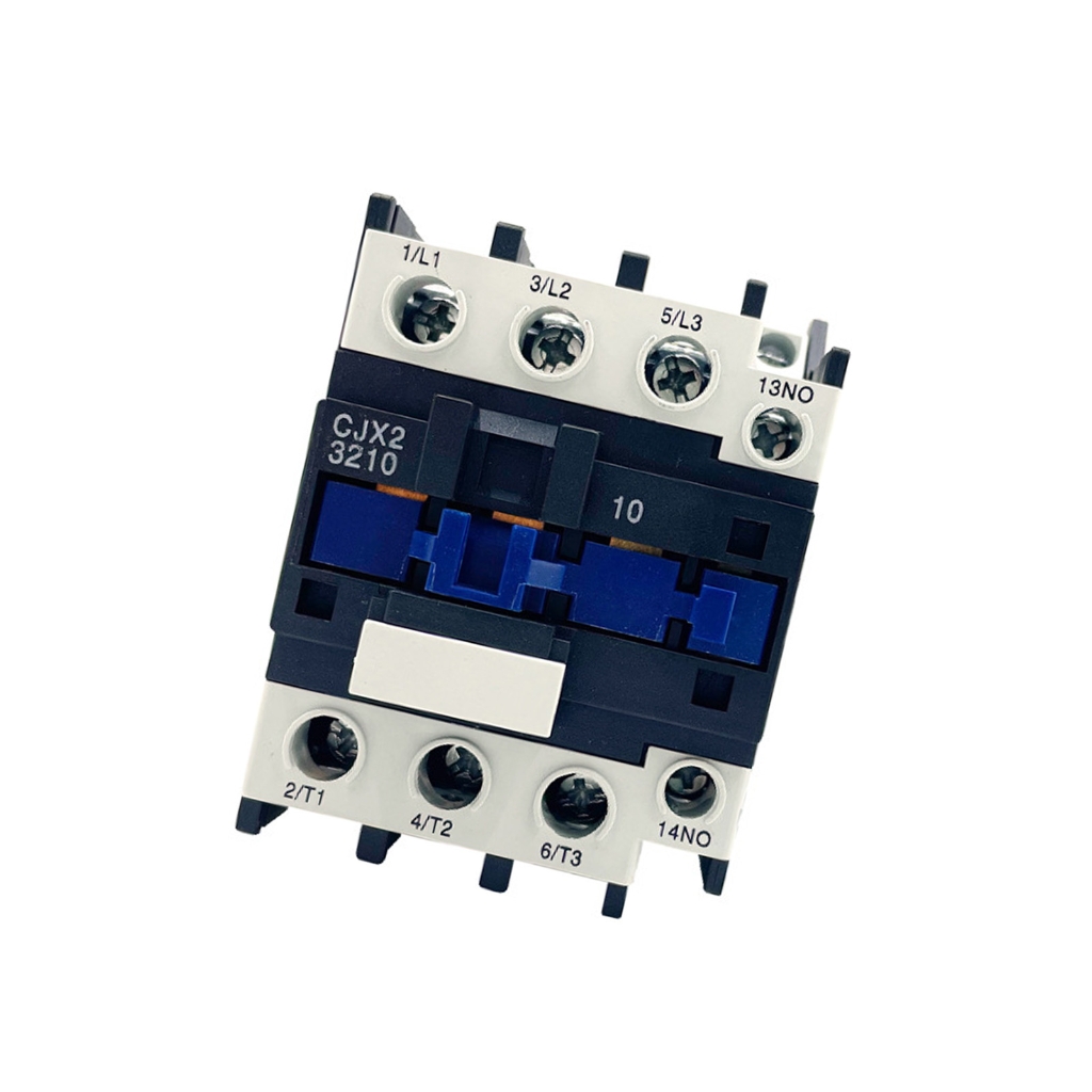 CJX2-3210 Low Voltages Contactor High Conductivity Din Rail Mounted Normal Open Contactor For Welding Machines Motors