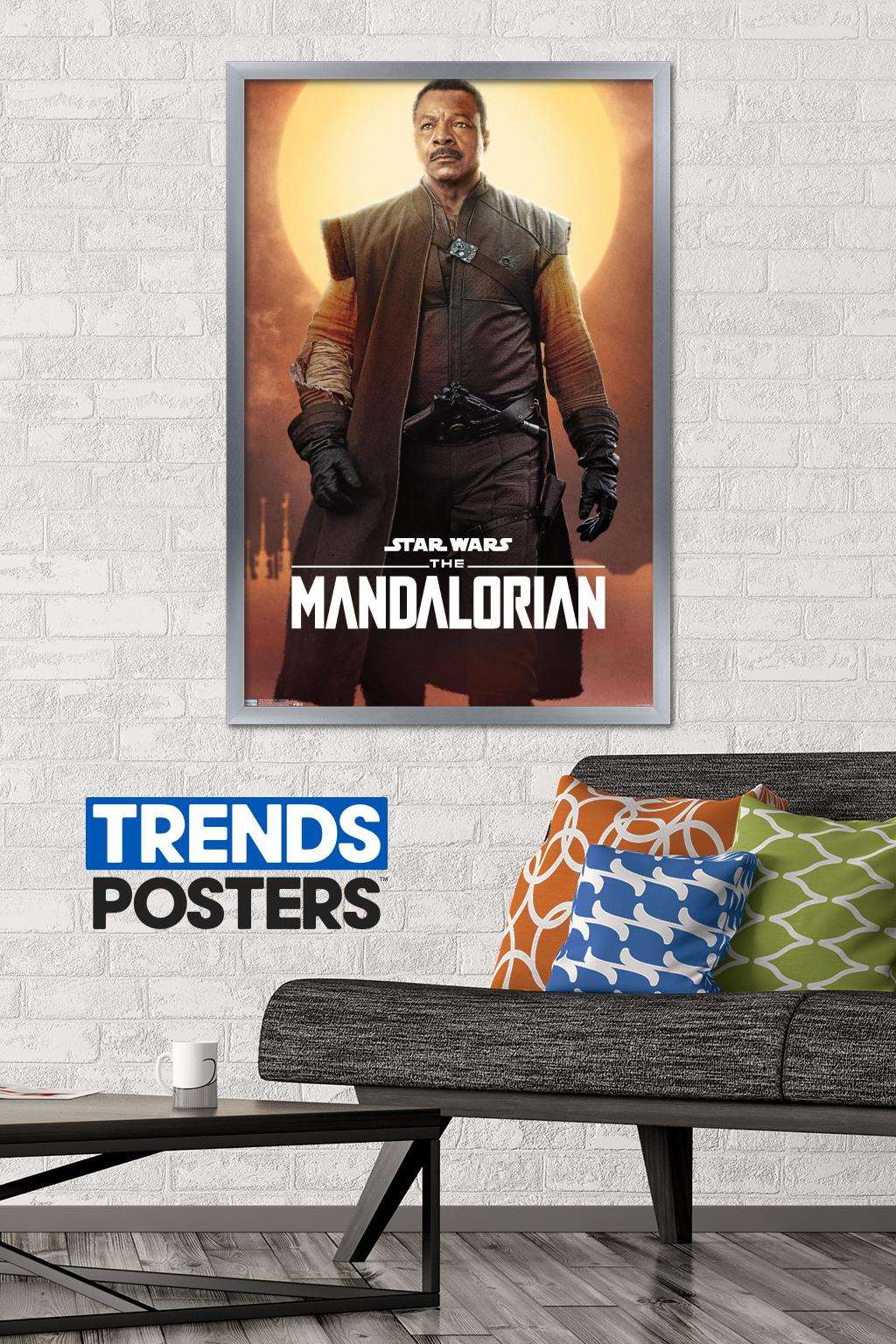 Star Wars: The Mandalorian - Greef Marda Wall Poster, 22.375" x 34", Framed