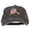 Black, variant on USA Flag Alaska Map Embroidered Washed Buckle Cap - Black OSFM