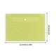 thumbnail image 3 of Carpeta transparente tamaño A4 | Carpeta de plástico impermeable y reforzada | Cierre seguro con broche | Capacidad para 200 hojas | Almacenamiento sellado térmicamente para archivo | 12.8 x 9 in, 3 of 5
