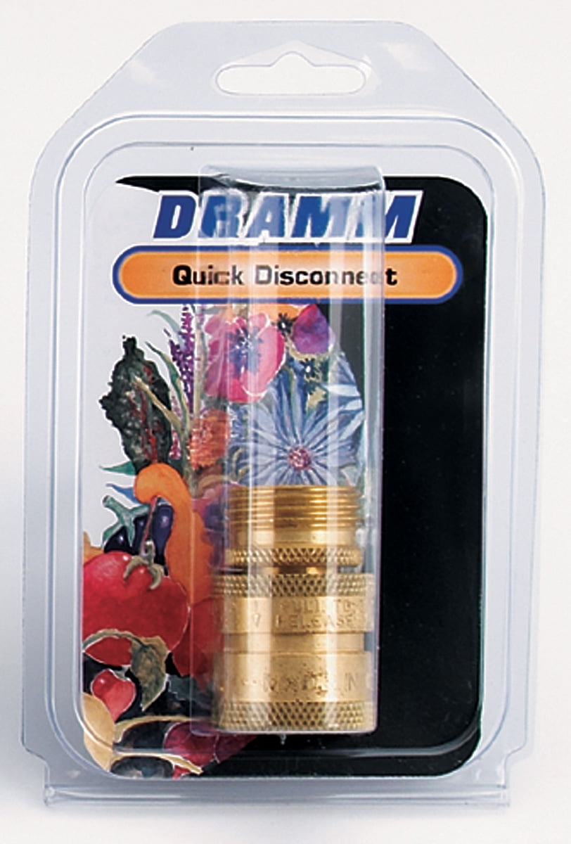 Dramm 60-22728 Heavy Duty Aluminum Pull Collar Back Quick Disconnect Set 
