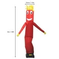 thumbnail image 2 of 10ft Inflatable Tube Man Wind Sky Wavy Dancer Advertising Air Puppet No Blower, 2 of 19