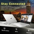 thumbnail image 4 of HP Premium Stream 14" HD BrightView Laptop, Intel Celeron N4120, 16GB RAM, 64GB eMMC, Intel UHD Graphics, HD Webcam, 1 Year Office 365, Bluetooth, WiFi, HDMI, Win 11s, Silver, 32GB Hotface USB Card, 4 of 5
