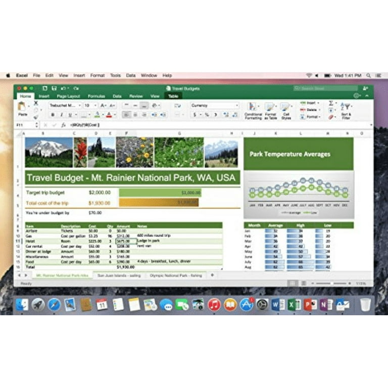 Microsoft Office Home and Student 2016 for Mac - Walmart.com
