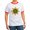 Red/White, variant on CafePress - Mosaic Sun Ringer T - 100% Cotton Ringed T-Shirt