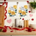thumbnail image 4 of PEIBang Valentine's Day Kitchen Towels,Happy Valentines Flowers Dish Towel Decorative Hand Cloths for Kitchen Bathroom Decoration,Housewarming Gifts, 4 of 6