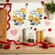 thumbnail image 4 of Accesorios de Baño Día Cocina Rosa Rojo Paños de Cocina y Paños de Cocina Toallas de Mano de Poliéster, 4 of 6