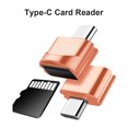 thumbnail image 3 of Almacenamiento De Datos Lector de tarjetas USB tipo C TF Adaptador OTG para computadora portátil con teléfono móvil oro rosa Ehuebsd Para estrenar, 3 of 7
