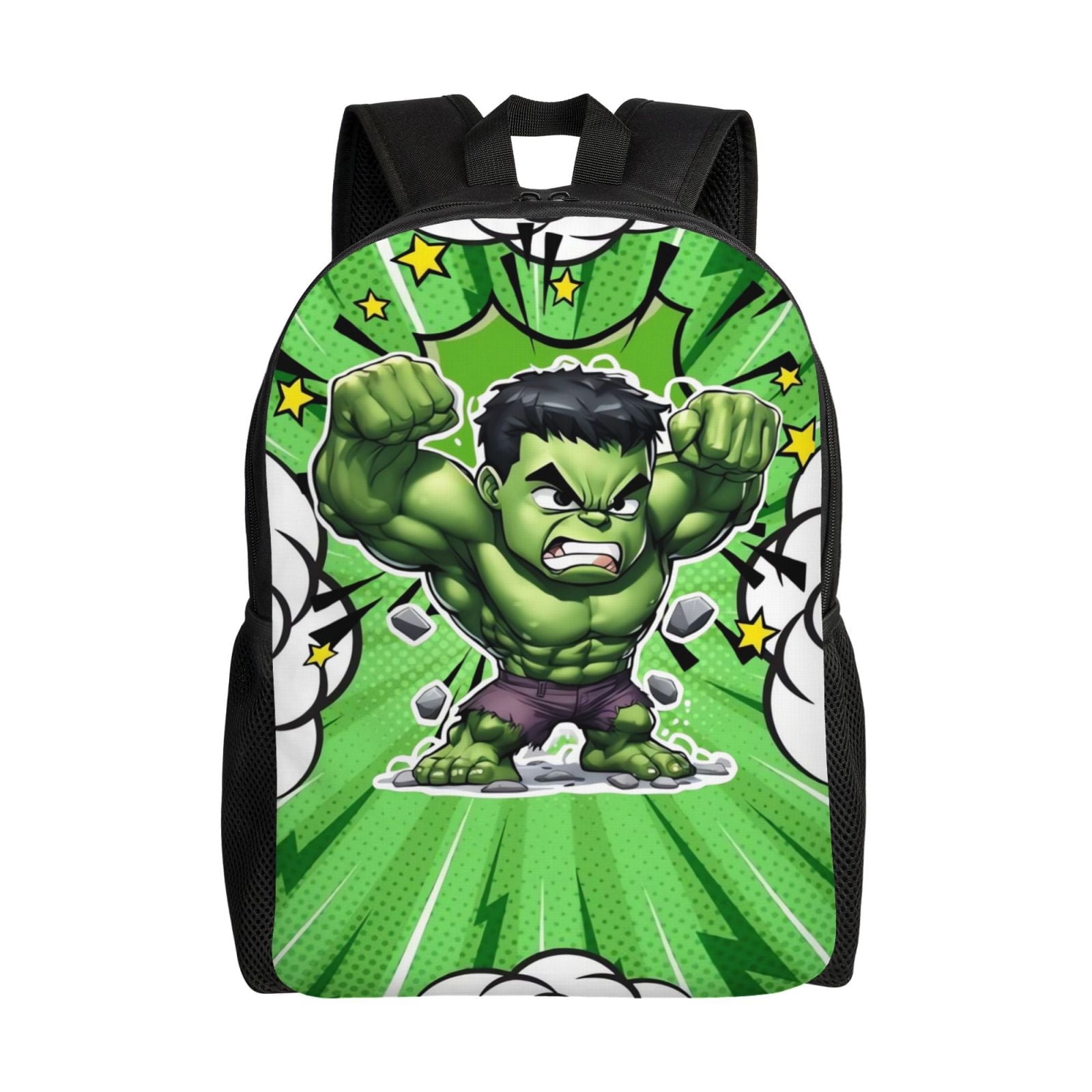 Incredible Hulk Wheeled Kids Superhero Luggage School Bag, 16 inch