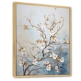 thumbnail image 2 of Designart "Dreamy White Dogwood Blossom V" Dogwood Floater Framed Canvas Wall Art, 2 of 5